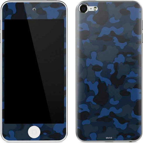 Blue Street Camo Apple iPod Skin