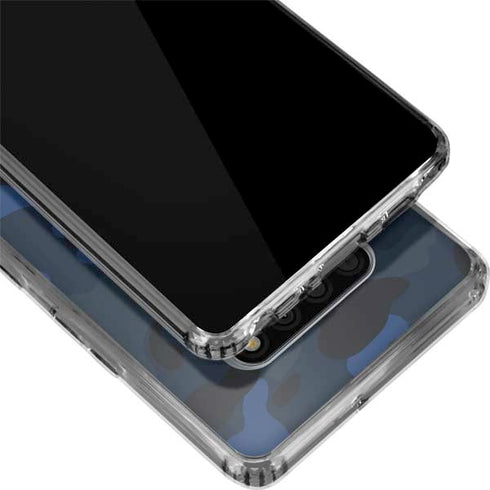 Blue Street Camo LG Stylo 6 Clear Case