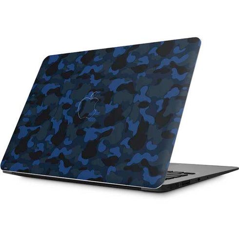 Blue Street Camo Apple MacBook Skin