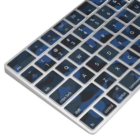 Blue Street Camo Magic Keyboard Skin