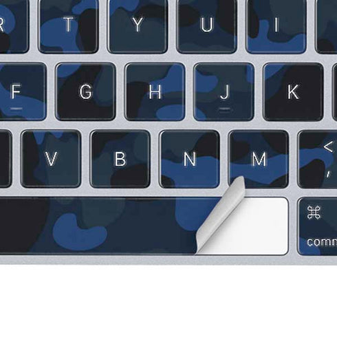 Blue Street Camo Magic Keyboard Skin