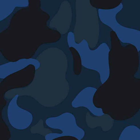 Blue Street Camo Moto E5 Play Skin