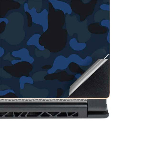 Blue Street Camo MSI GS65 Stealth Laptop Skin