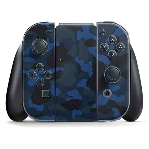 Blue Street Camo Nintendo Switch (2017-2021) Joy-Con Controller Skin