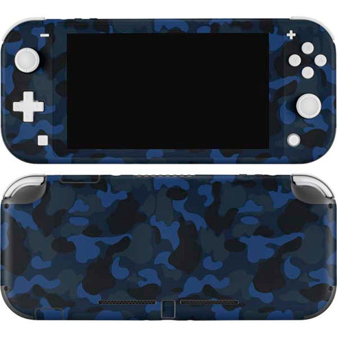 Blue Street Camo Nintendo Switch Lite Skin