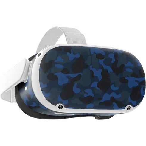 Blue Street Camo Oculus Quest 2 Skin