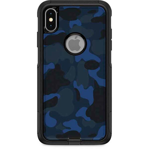 Blue Street Camo Otterbox Commuter iPhone Skin