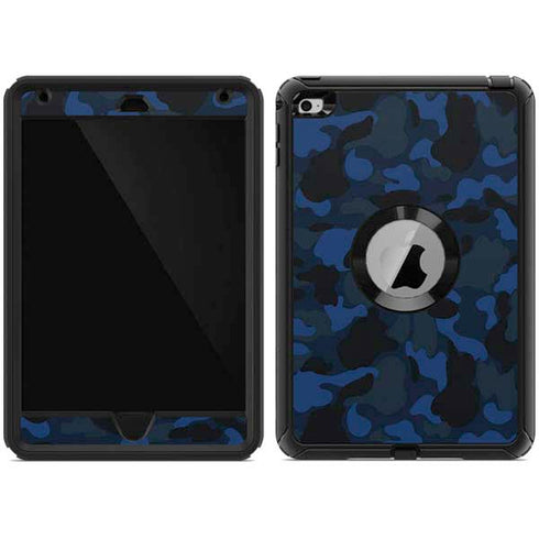 Blue Street Camo Otterbox Defender iPad Skin