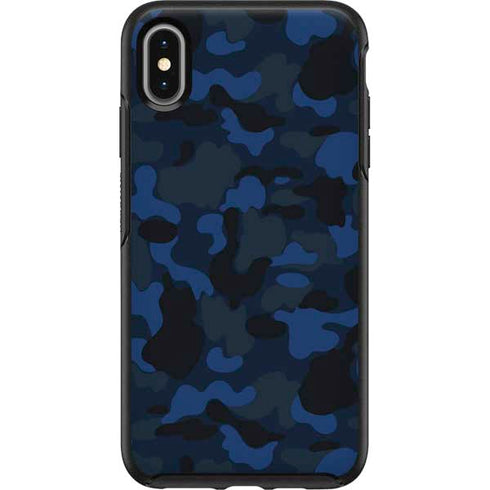 Blue Street Camo Otterbox Symmetry iPhone Skin
