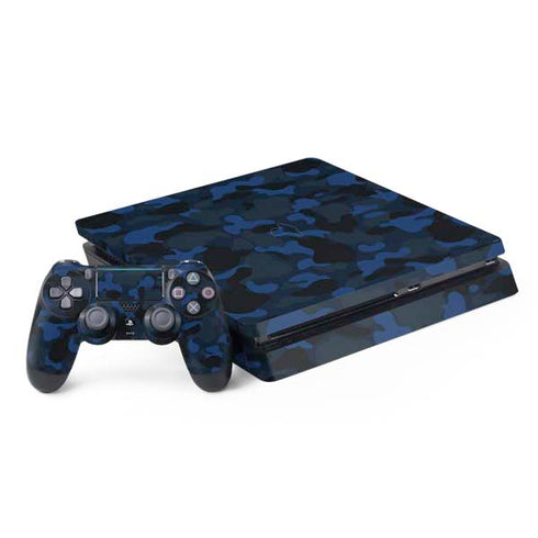 Blue Street Camo PS4 Slim Bundle Skin
