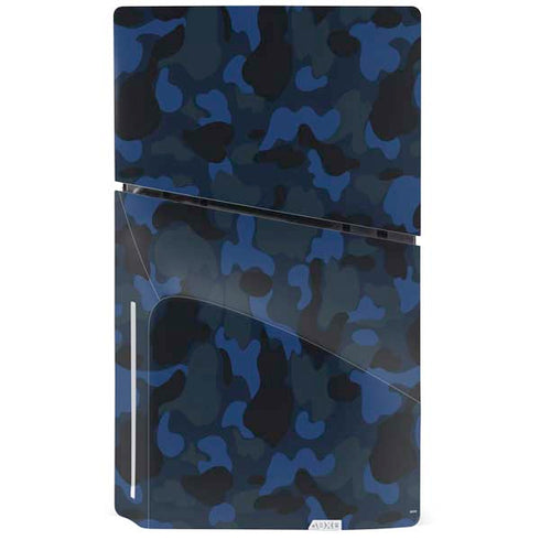Blue Street Camo PS5 Slim Disk Bundle Skin