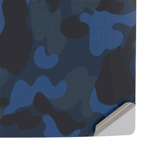 Blue Street Camo PS5 Slim Digital Edition Console Skin