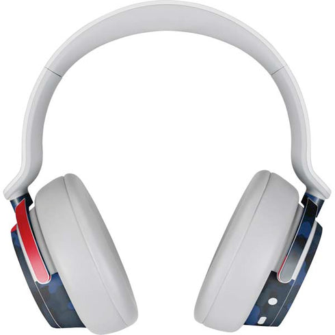 Blue Street Camo Surface Headphones Skin