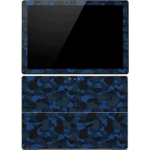 Blue Street Camo Surface Pro 4 Skin