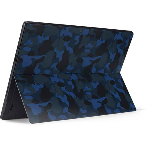 Blue Street Camo Surface Pro 6 Skin