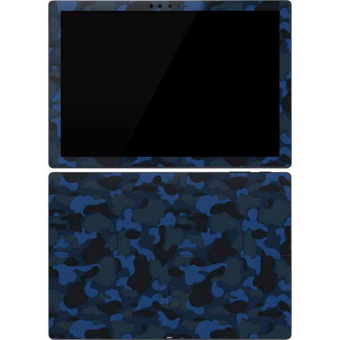Blue Street Camo Surface Pro 7 Skin