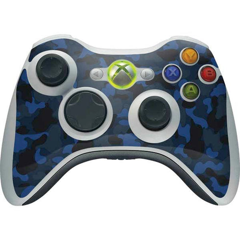 Blue Street Camo Xbox 360 Wireless Controller Skin