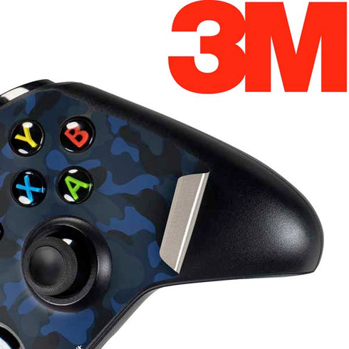 Blue Street Camo Xbox One Controller Skin