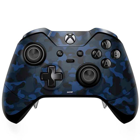 Blue Street Camo Xbox One Elite Controller Skin