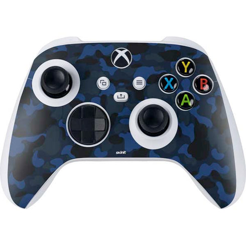 Blue Street Camo Xbox Series S Controller Skin
