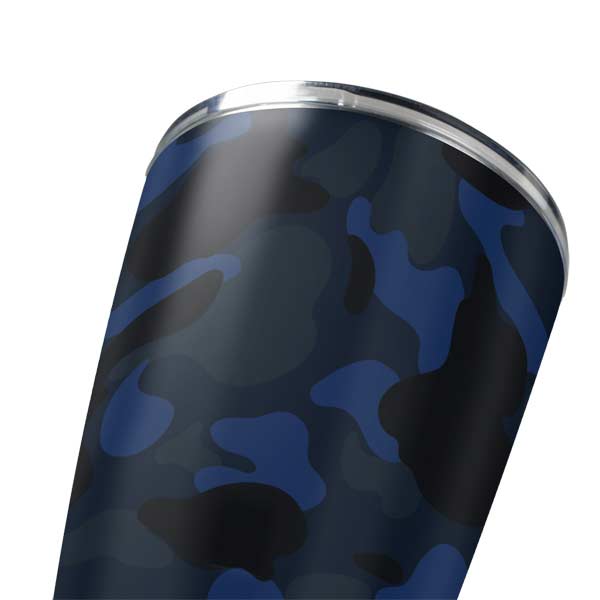 Blue Street Camo Yeti 20oz Tumbler Skin