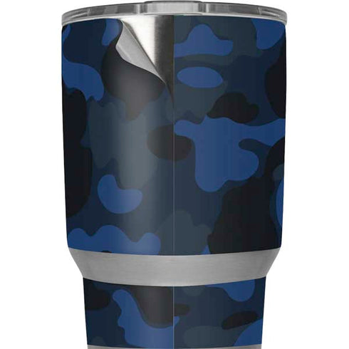 Blue Street Camo Yeti 20oz Tumbler Skin