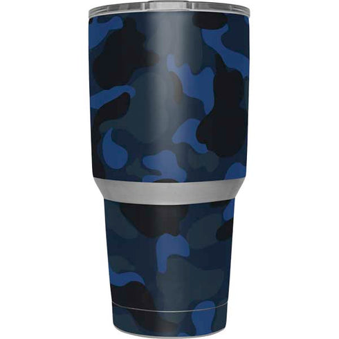 Blue Street Camo Yeti 30oz Rambler Tumbler Skin