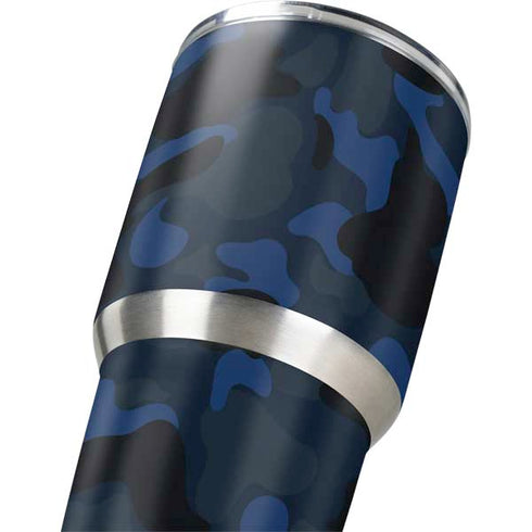 Blue Street Camo Yeti 30oz Rambler Tumbler Skin