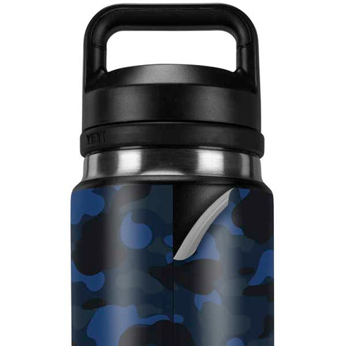 Blue Street Camo YETI Rambler 26oz Bottle Skin
