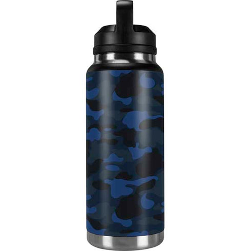 Blue Street Camo YETI Rambler 36oz Bottle Skin