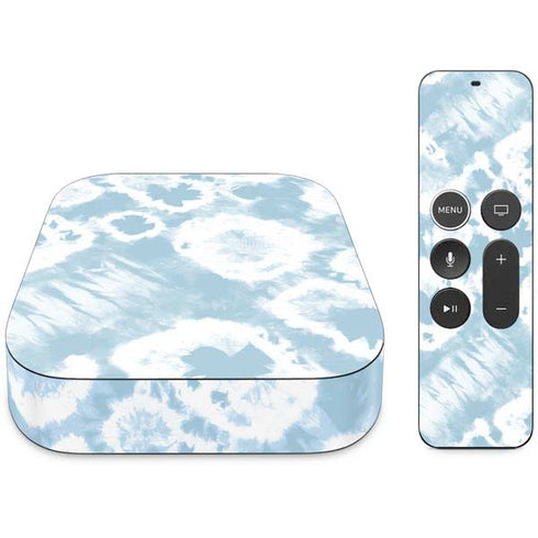 Blue Tie Dye Apple TV Skin