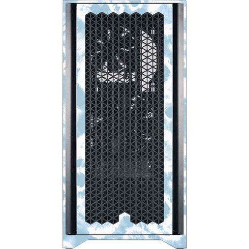 Blue Tie Dye Corsair 4000D Tempered Glass Mid-Tower ATX Case Skin