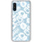 Blue Tie Dye Galaxy A10e Clear Case