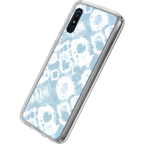Blue Tie Dye Galaxy A10e Clear Case
