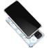 Blue Tie Dye Galaxy A12 Clear Case