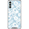 Blue Tie Dye Galaxy A13 5G Clear Case