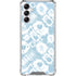 Blue Tie Dye Galaxy A14 5G Clear Case