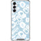 Blue Tie Dye Galaxy A15 5G Clear Case