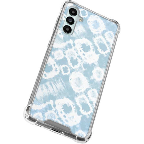 Blue Tie Dye Galaxy A15 5G Clear Case