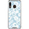Blue Tie Dye Galaxy A30 Clear Case