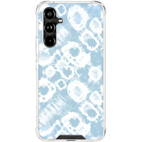 Blue Tie Dye Galaxy A54 5G Clear Case