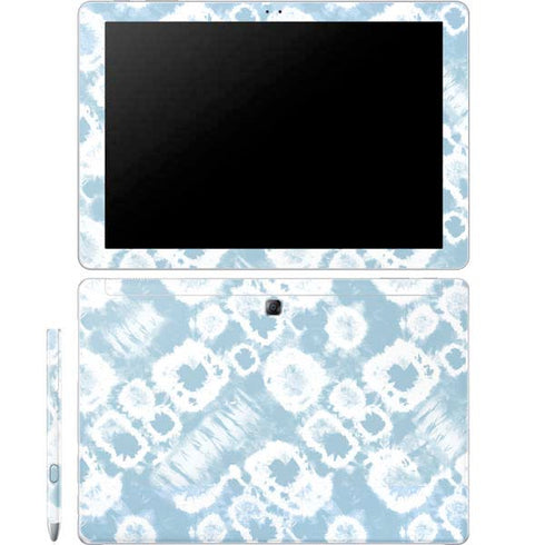 Blue Tie Dye Galaxy Book 12in Skin