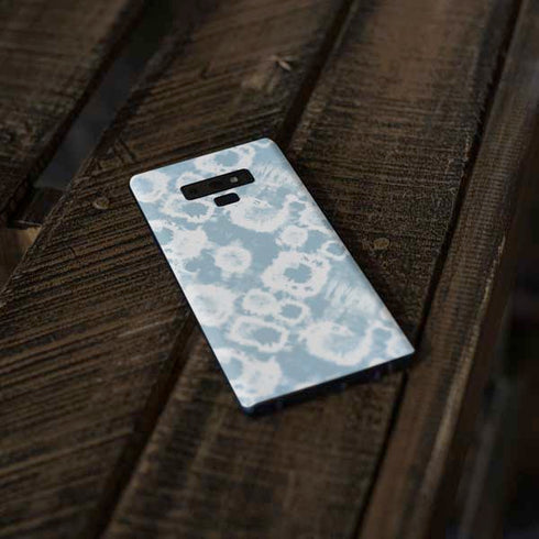 Blue Tie Dye Galaxy Note 9 Skin