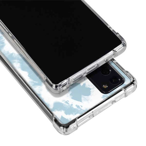 Blue Tie Dye Galaxy Note20 5G Clear Case