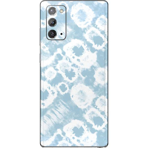 Blue Tie Dye Galaxy Note20 5G Skin