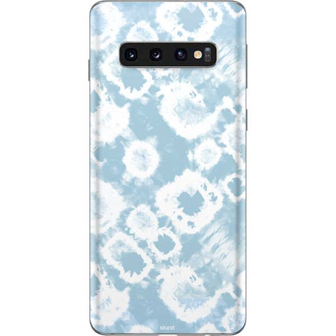 Blue Tie Dye Galaxy S10 Skin