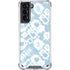 Blue Tie Dye Galaxy S21 5G Clear Case