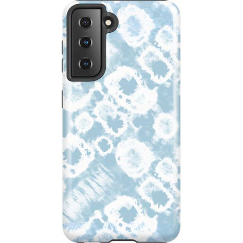 Blue Tie Dye Galaxy S21 5G Pro Case
