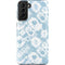 Blue Tie Dye Galaxy S21 FE Pro Case