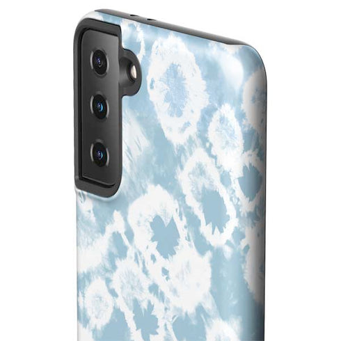 Blue Tie Dye Galaxy S21 FE Pro Case